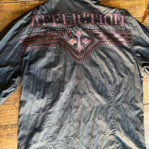 Mens Affliction long sleeve